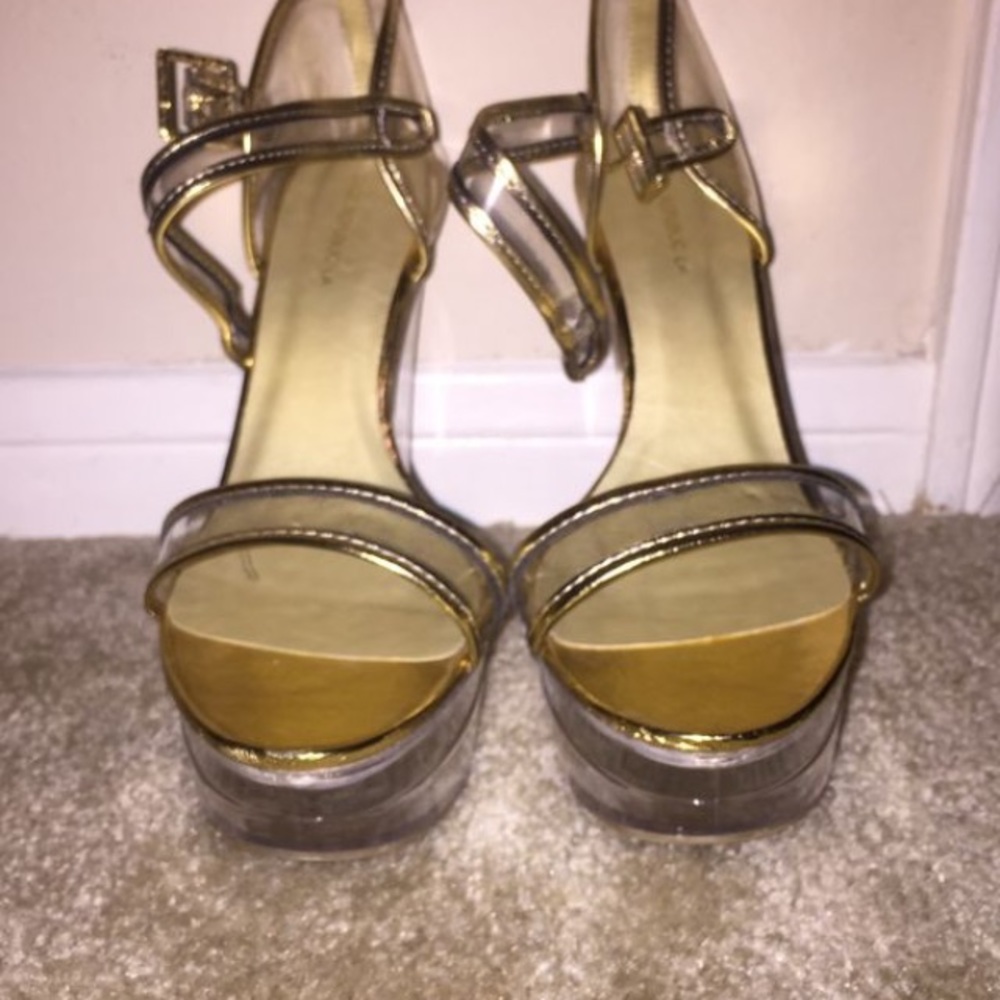 Amador Gold/Clear Wedges